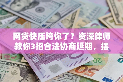 武汉网贷快压垮你了？资深律师教你3招合法协商延期，摆脱暴力催收！
