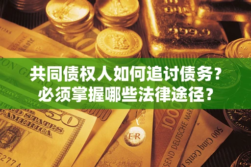 武汉共同债权人如何追讨债务？必须掌握哪些法律途径？