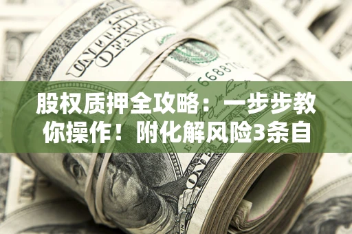 武汉股权质押全攻略：一步步教你操作！附化解风险3条自救法则