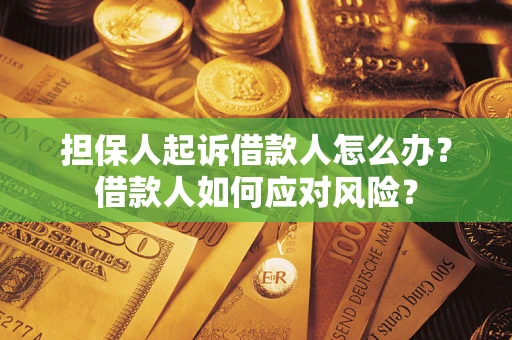 武汉担保人起诉借款人怎么办？借款人如何应对风险？