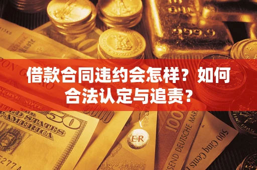 武汉借款合同违约会怎样？如何合法认定与追责？